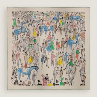 マルチカラー - レディス, スカーフ、ショール＆マフラー, カシミア